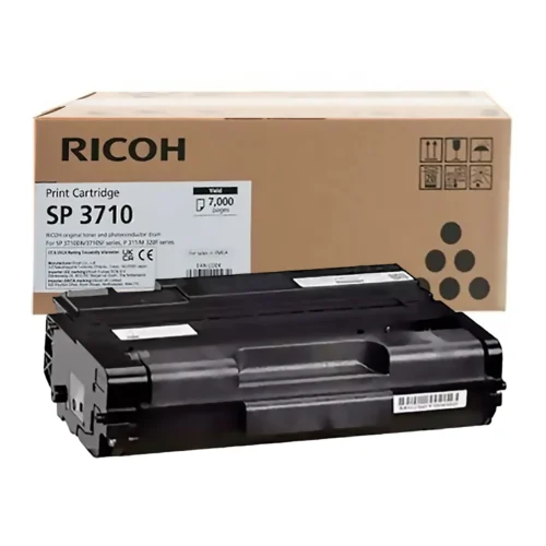 tóner sp3710 ricoh negro
