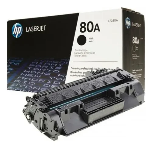 cartucho de toner hp cf280a 80a para laserjet pro 400 m401 m425dn series