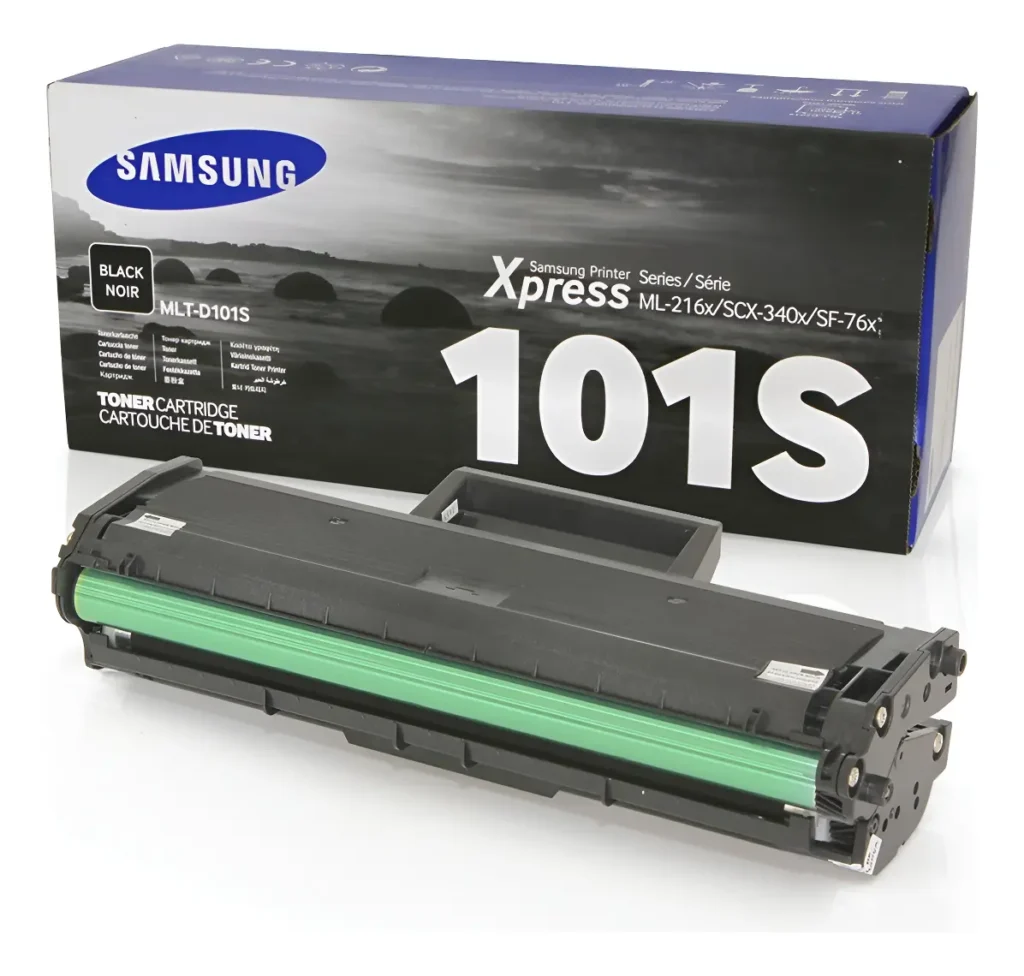 tóner 101s samsung negro para impresoras samsung serie ml2160 ml2165w scx3400 scx3400f scx3405 sf760 sf760p