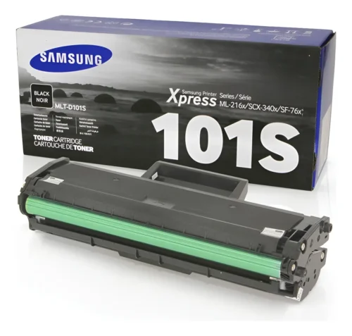 tóner 101s samsung negro para impresoras samsung serie ml2160 ml2165w scx3400 scx3400f scx3405 sf760 sf760p